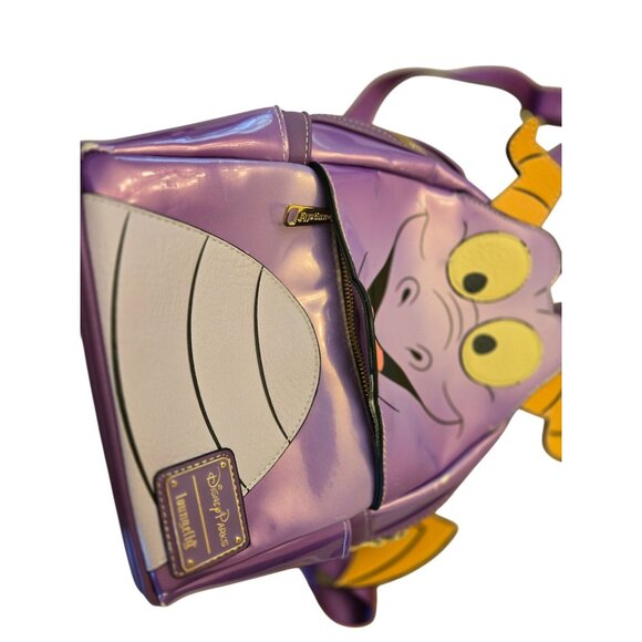 Disney Parks Loungefly Figment Purple Mini Backpack Epcot - Picture 15 of 16